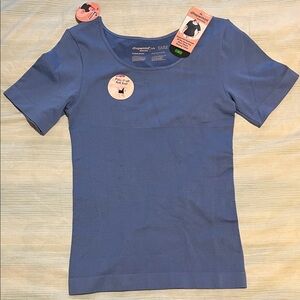 NWT SHAPERMINT Essentials All Day Everyday Short Sleeve Shaping T-Shirt
